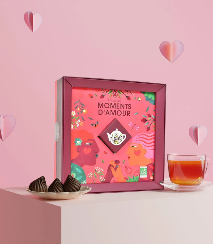 Coffret Moments d’Amour Bio 32 sachets - ETS