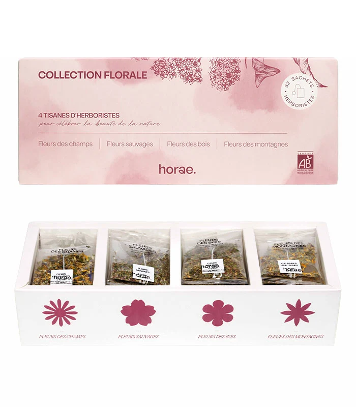 Coffret 32 sachets d'infusions Bio Compositions Florales - Horae