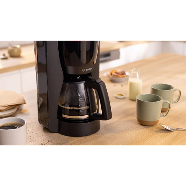 Cafetière filtre électrique MyMoment noir 1200 W TKA2M113 Bosch