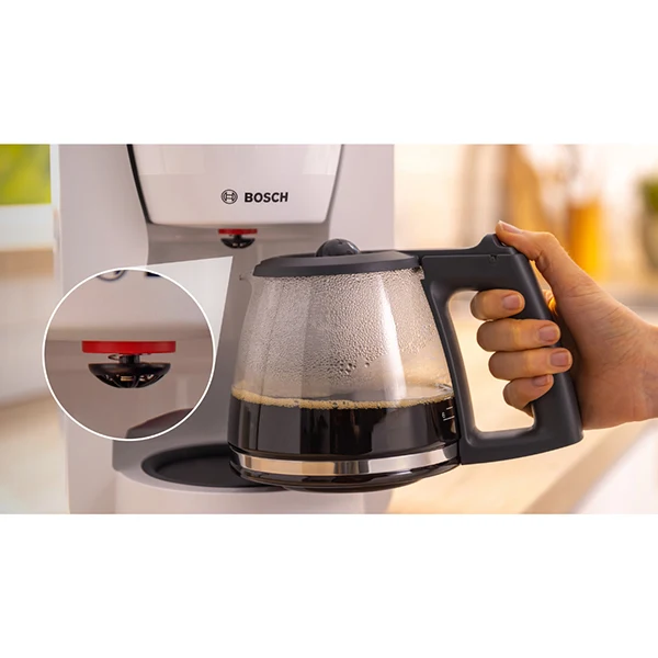 Cafetière filtre électrique MyMoment blanc 1200 W TKA2M111 Bosch