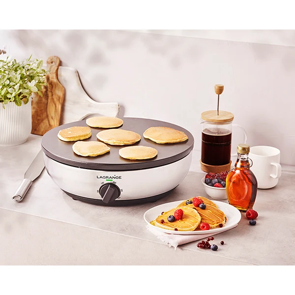 Crêpière professionnelle 40 cm 3000 W Lagrange