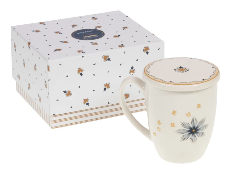 Coffret mug filtre poésie - Amadeus