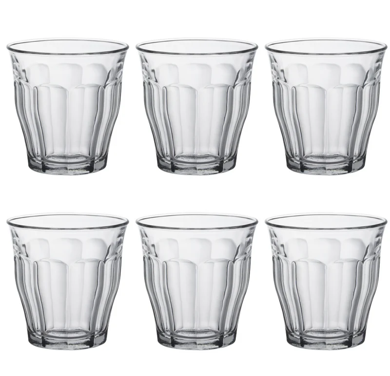 Boîte de 6 gobelets Picardie 25 cl - Duralex