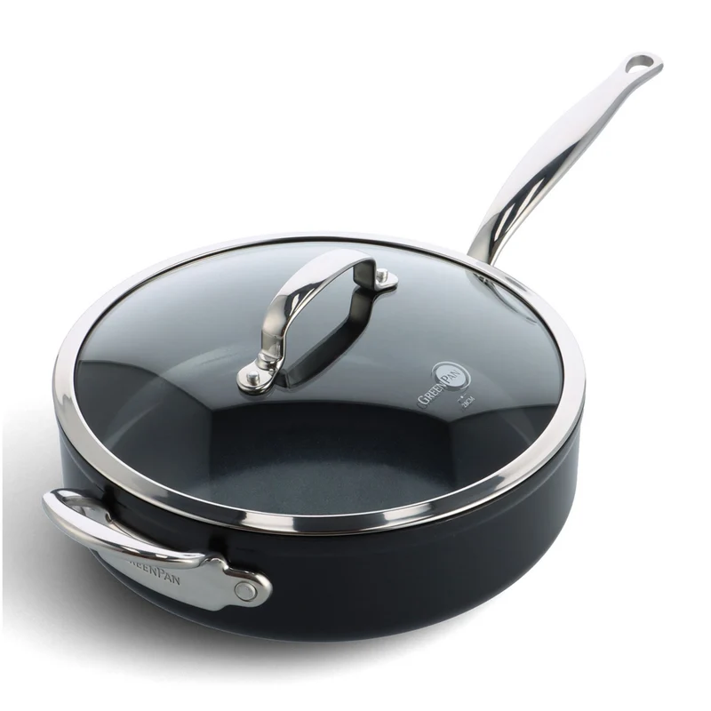 Sauteuse Barcelona pro 28 cm et son couvercle - GreenPan