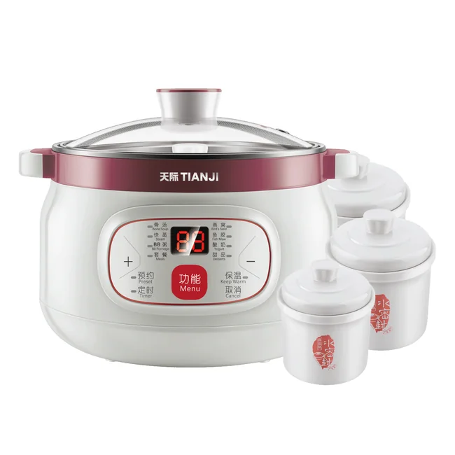 Nourish Your Family with Tianji DGD18-18CG Ceramic Slow Cooker