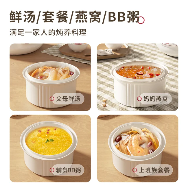 Nourish Your Family with Tianji DGD18-18CG Ceramic Slow Cooker