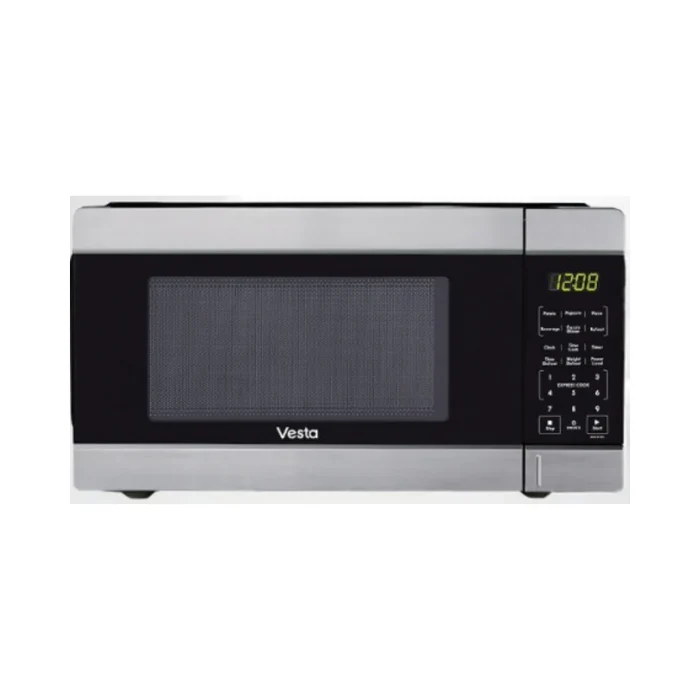 Vesta Tokyo 1.1 Cu. Ft. Countertop Microwave - Stainless Steel | YOURISHOP