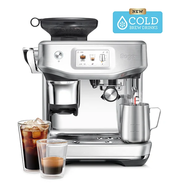 Machine à expresso The Barista Touch™ Impress Cold avec extraction à froid SES882 Sage