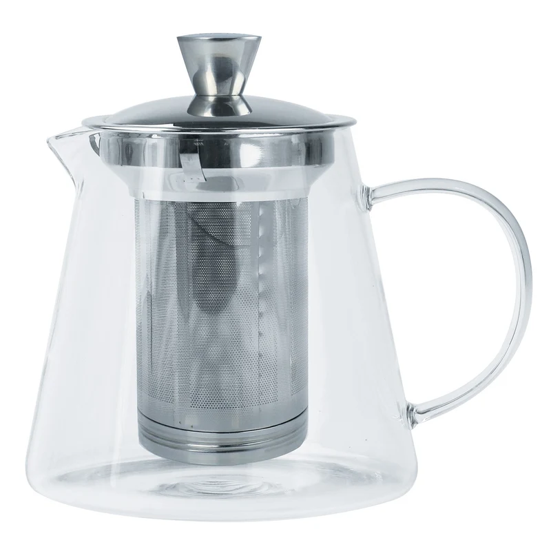 Oolong - théière en verre avec filtre dévissable - Cristel