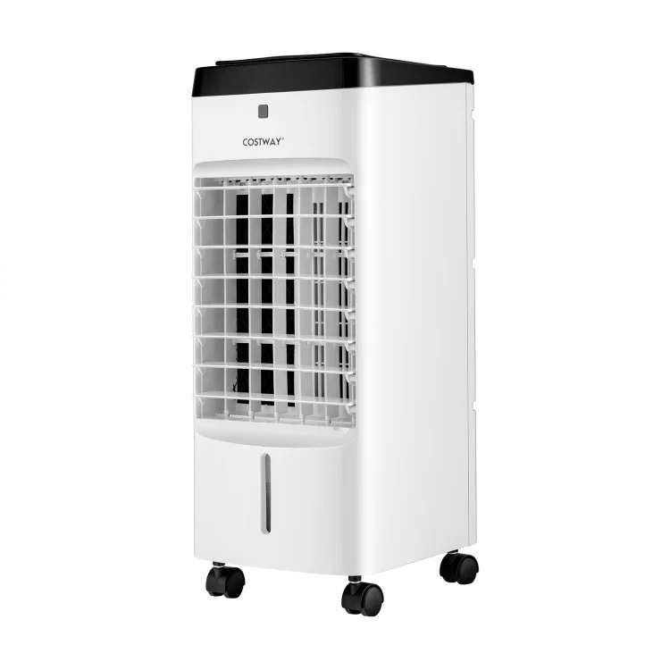 Costway 3-in-1 Evaporative Air Cooler | 4 Modes & 3 Speeds | Remote Control | Compact Portable Fan
