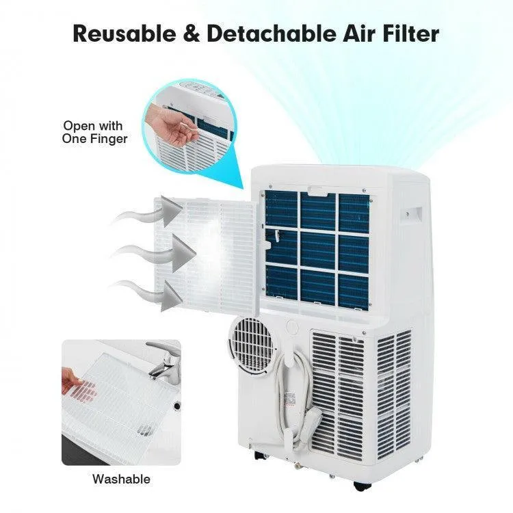 Portable Air Conditioner FP10116US-WH with APP and WiFi Control,14000 BTU
