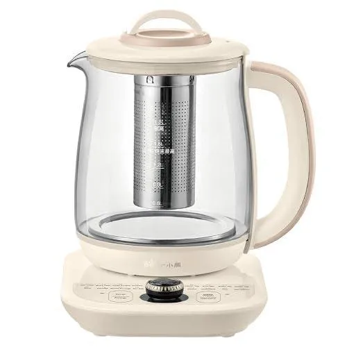 Bear YSH-D18L5 Health Preservation Pot | 1.8L | 16 Presets | 800W | 9.5H Timer | Borosilicate Glass | 120V