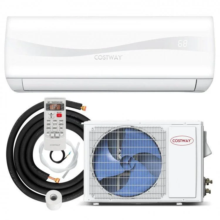 Split Air Conditioner FP10324US-WH with Heater,24000 BTU 208-230V Ductless Mini