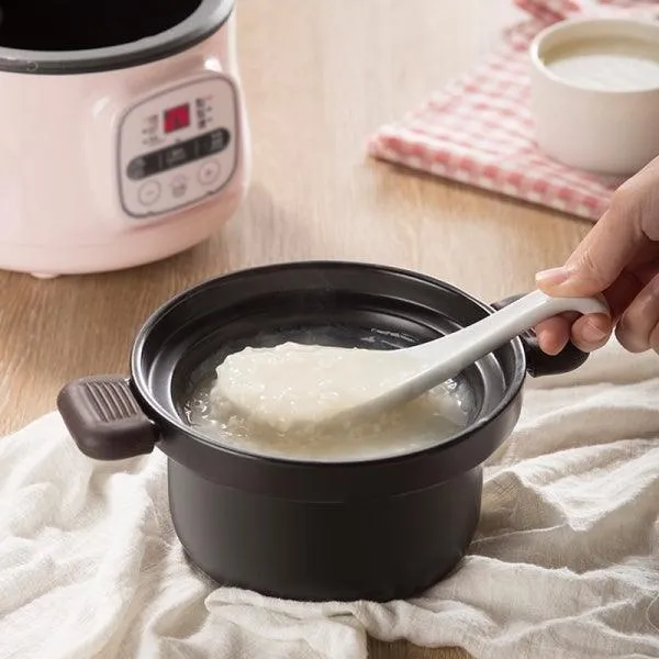 Bear DSG-B08K1 Congee Pot | 0.8L | Ceramic | 250W | NTC Temp Probe | 8H Keep Warm | Smart Timer | Infant Baby Food