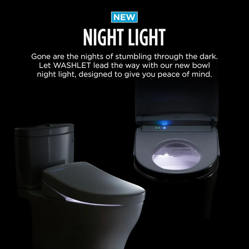 TOTO WASHLET S2 Electronic Bidet Toilet Seat with Instantaneous Water Heating - SW3346/5#01