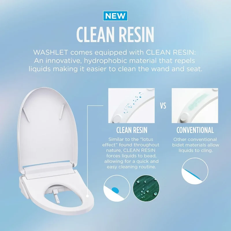 TOTO WASHLET S5 Electronic Bidet Toilet Seat with Instantaneous Water Heating - SW3446#01