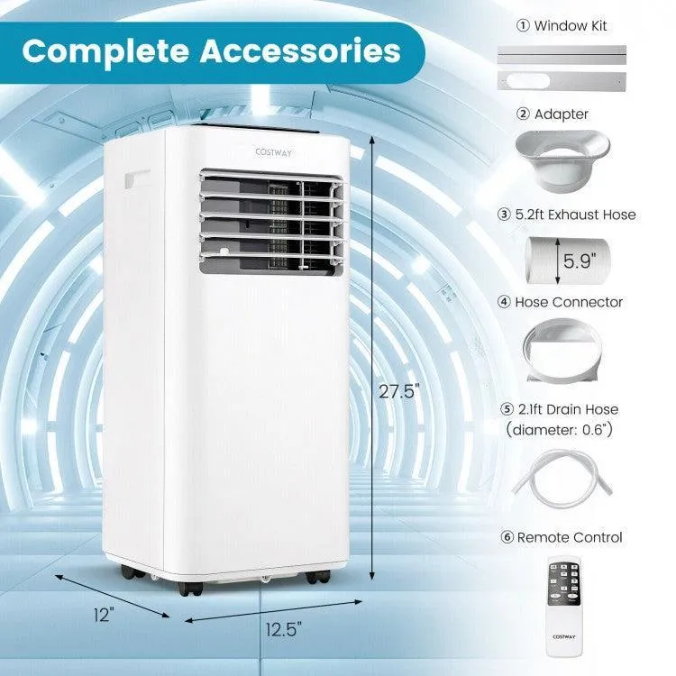 COSTWAY 71952846 Portable Air Conditioner| 10000BTU| Sleep Mode