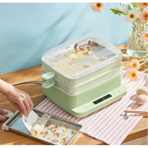 Bear CFJ-A80B2 Rice Roll & Steamer Machine | Drawer-Style | Dim Sum | 110V