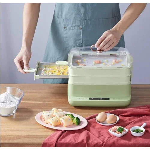 Bear CFJ-A80B2 Rice Roll & Steamer Machine | Drawer-Style | Dim Sum | 110V