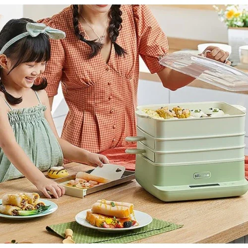 Bear CFJ-A80B2 Rice Roll & Steamer Machine | Drawer-Style | Dim Sum | 110V
