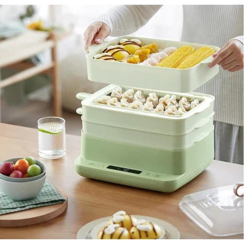 Bear CFJ-A80B2 Rice Roll & Steamer Machine | Drawer-Style | Dim Sum | 110V