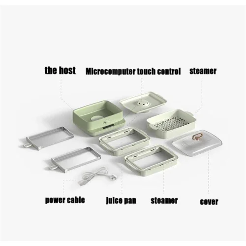 Bear CFJ-A80B2 Rice Roll & Steamer Machine | Drawer-Style | Dim Sum | 110V