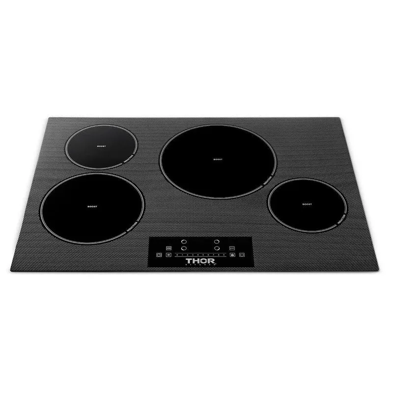 Thor TIH30 Induction Cooktop | 30" | 4 Elements | 9 Power Levels | Touch Control | 240V