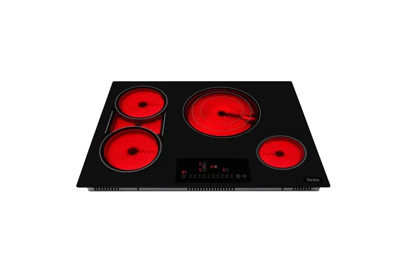 Vesta Electric Cooktop Maine with Bridge Element | 30'' | Timer | Child Lock
