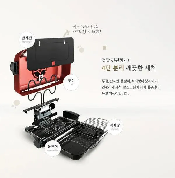 CFR-311: Cuckoo BBQ Grill, Double Sided, Multi-functions