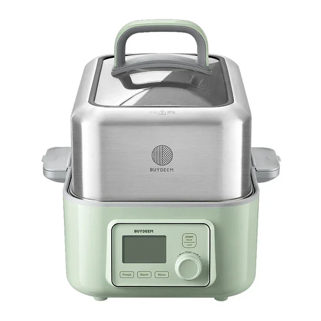Buydeem G563 Electric Steamer | 1500W | 1 or 2-Layer | Stainless Steel | 110V