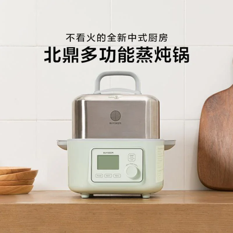Buydeem G563 Electric Steamer | 1500W | 1 or 2-Layer | Stainless Steel | 110V