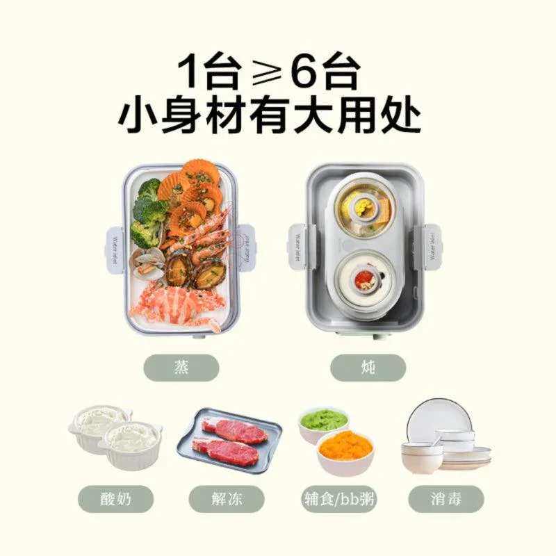 Buydeem G563 Electric Steamer | 1500W | 1 or 2-Layer | Stainless Steel | 110V