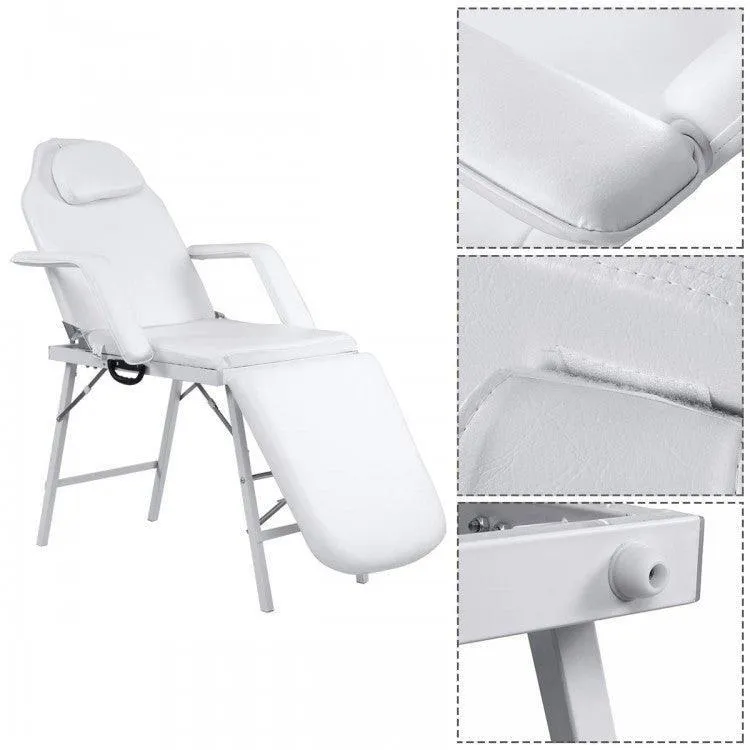 Bed Massage Table HB85026A| 73 Inch| Portable Tattoo Salon Facial