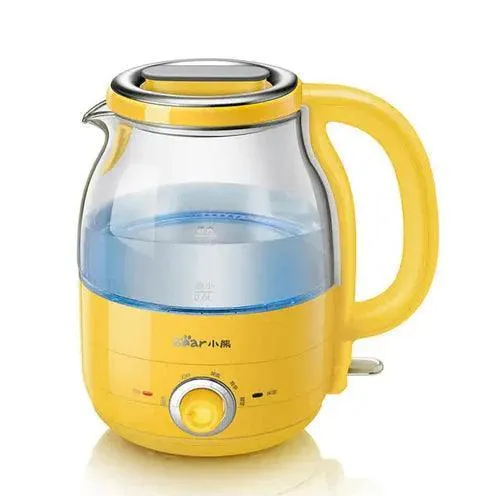 Bear ZDH-A12R2 Electric Kettle | 1.2L | 99-Min Keep Warm | Fast Boil | Auto Shut-off | 110V