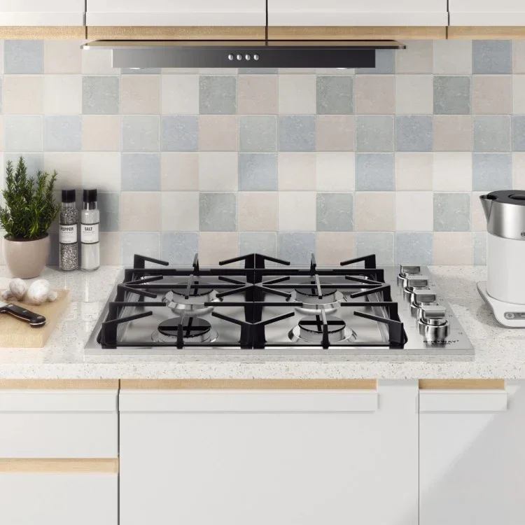 Costway Gas Cooktop CGC430, with 4/6 Powerful Burners and ABS Knobs，30/36 Inch