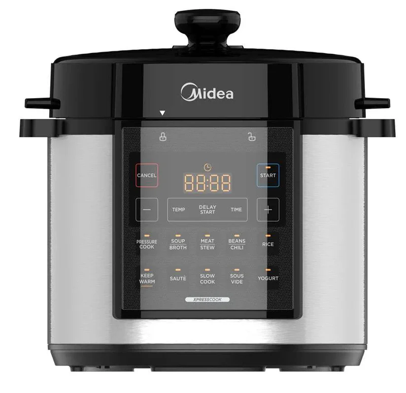 Midea MY-CS627 Electric Pressure Cooker | 6L | Multi-Function | 110V | Stainless Steel Inner Pot