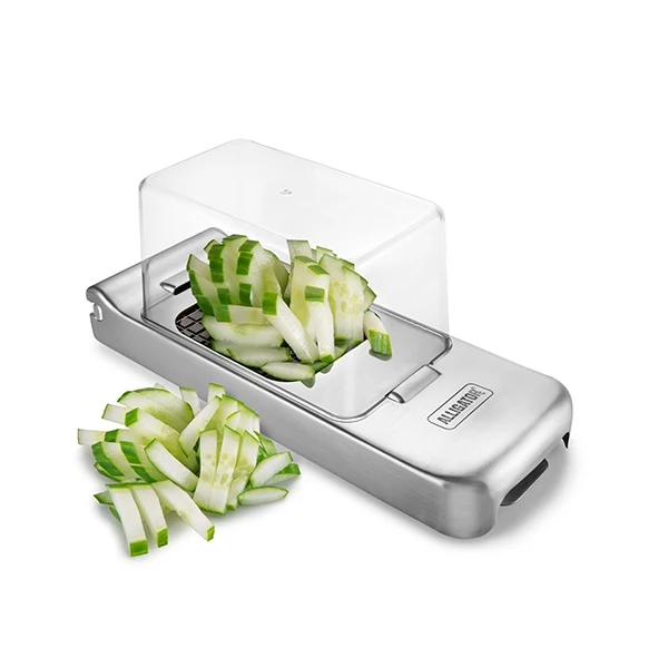 Coupe-légumes en inox avec 3 grilles Alligator