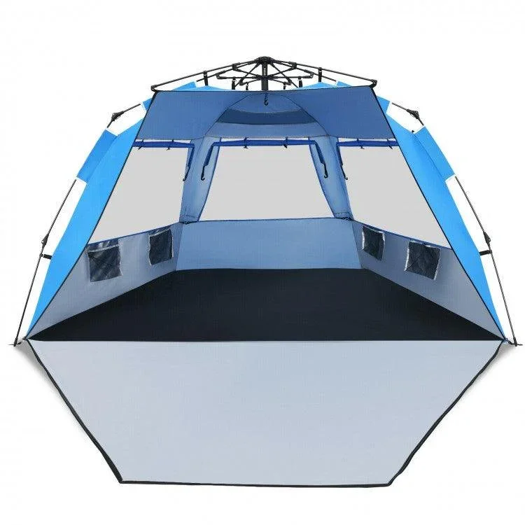 Beach Tent 31429756,UPF 50+ Portable Sun Shelter,3-4 Person Easy Pop-Up