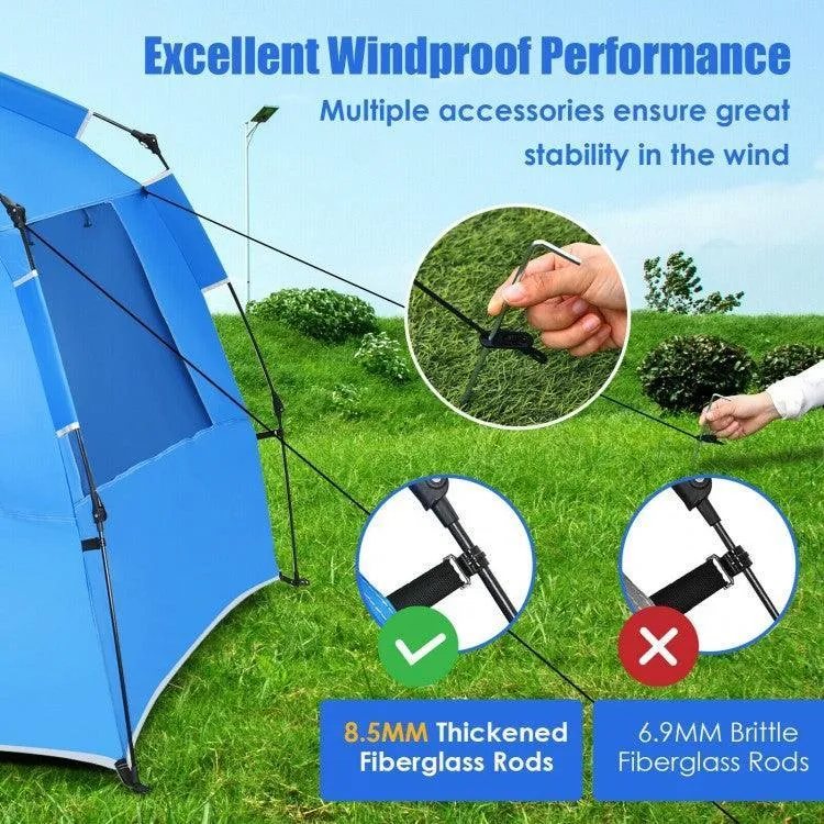 Beach Tent 31429756,UPF 50+ Portable Sun Shelter,3-4 Person Easy Pop-Up