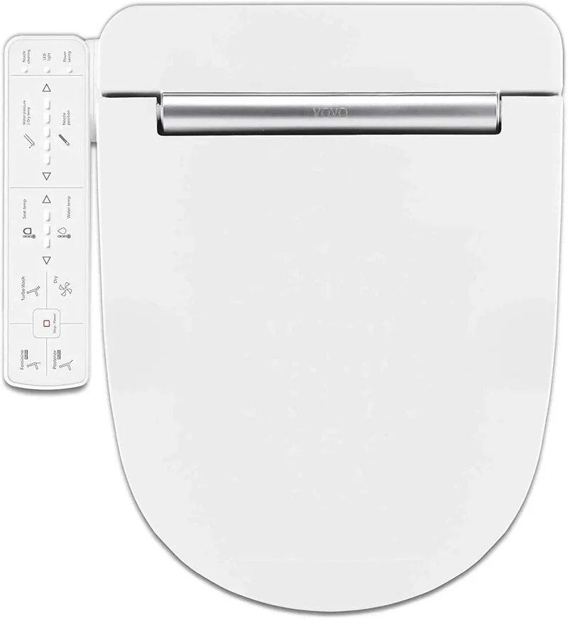 VOVO VB-3000S Smart Bidet Seat | LED Nightlight | Heated Seat | Warm Water & Dry | Made in Korea