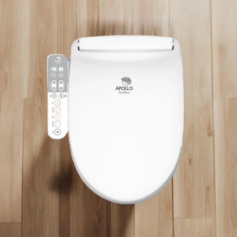 APOLLO AP-5000 Smart Bidet Seat | Instant Heating | Tankless | Elongated | Made in Korea