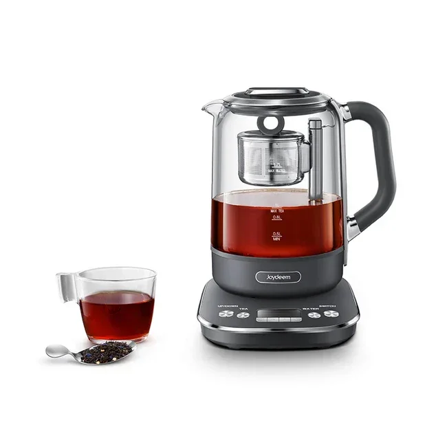 Joydeem JD-ZC6088G Auto Tea Maker | Smart Lift | 5 Menus | 30min Warm | 120V