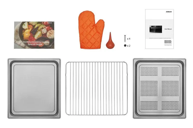 ROBAM CQ762: Built-in Oven, 30" Slide-In Touch w/ LED Screen