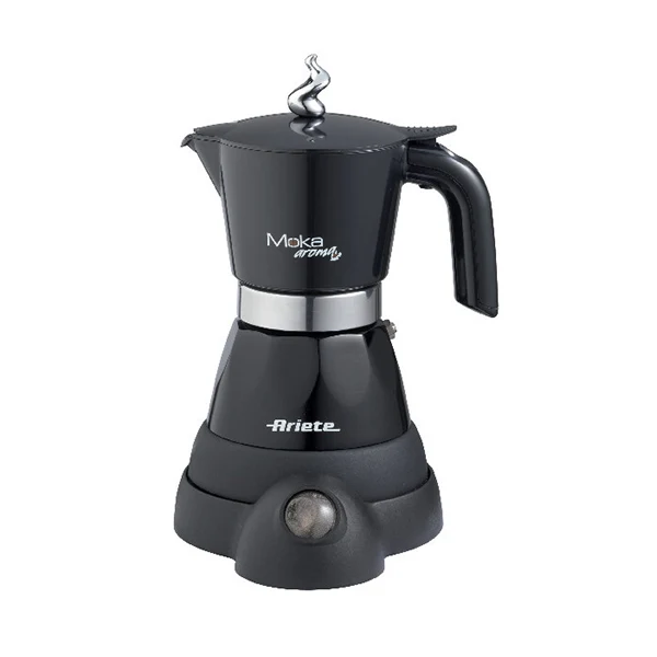 Cafetière italienne électrique Moka 400 W noire Ariete