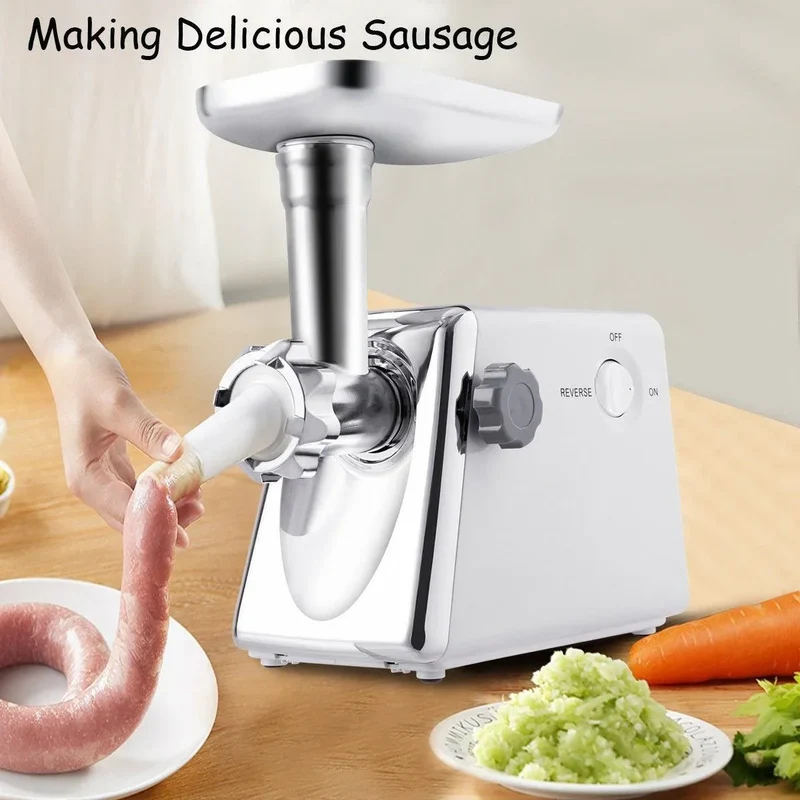 Costway Meat Grinder KC35764,Electric Steel Industrial,1300W