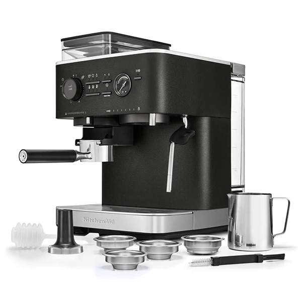 Machine à café semi-automatique avec broyeur 5KES6551BK Kitchenaid