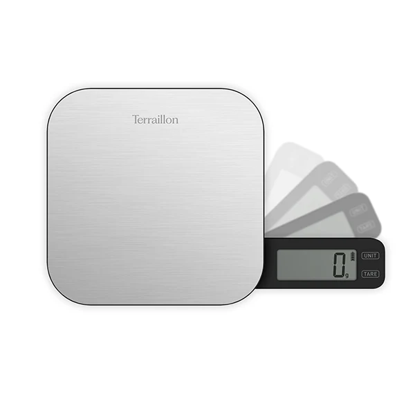 Balance de cuisine électronique Dynamo écran LCD inox 5 kg Terraillon