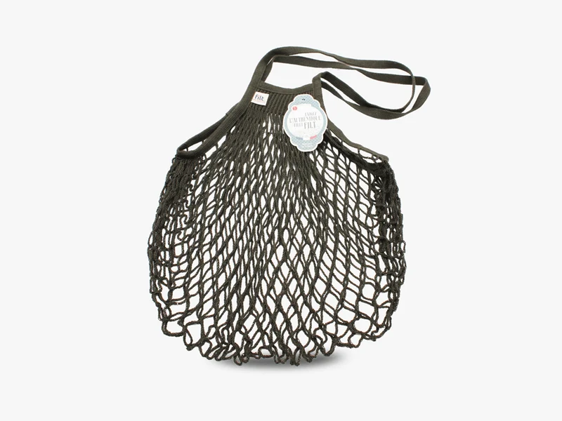 Filet "Kaki tourbe" grandes anses - Filt