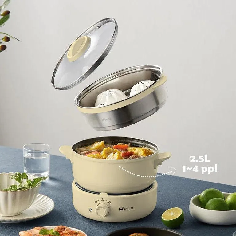 BEAR Cooking Pot DHG-B25Z2 | Multifunction like Hot Pot