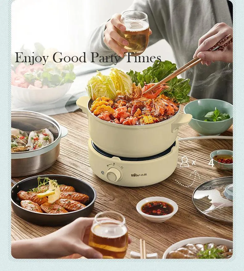 BEAR Cooking Pot DHG-B25Z2 | Multifunction like Hot Pot